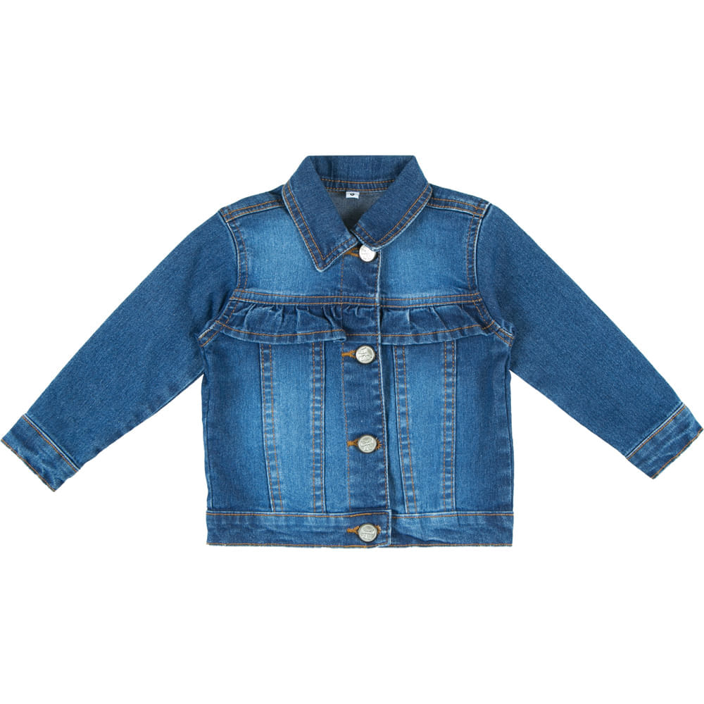 Jaqueta Jeans com Babados - MUG