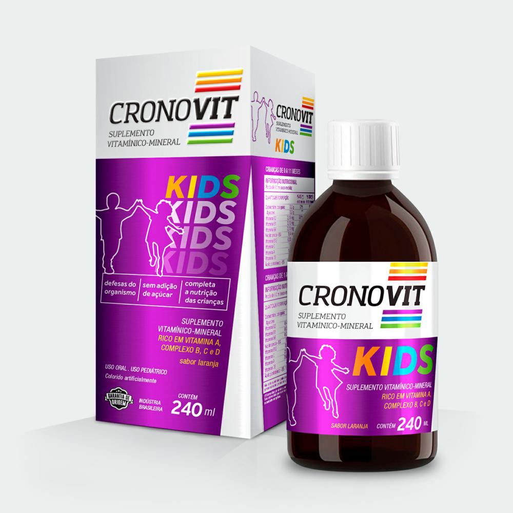 Cronovit Kids Suplemento infantil 240Ml