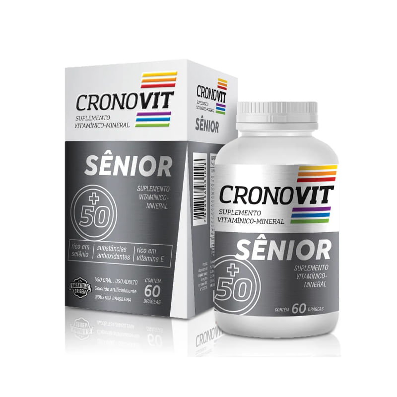 Encontraproduto.com.br - Cronovit Sênior 60 Drágeas