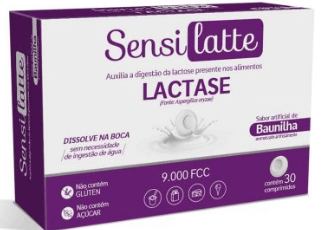 Encontraproduto.com.br - Sensilatte Baunilha Caixa 30 Comprimidos